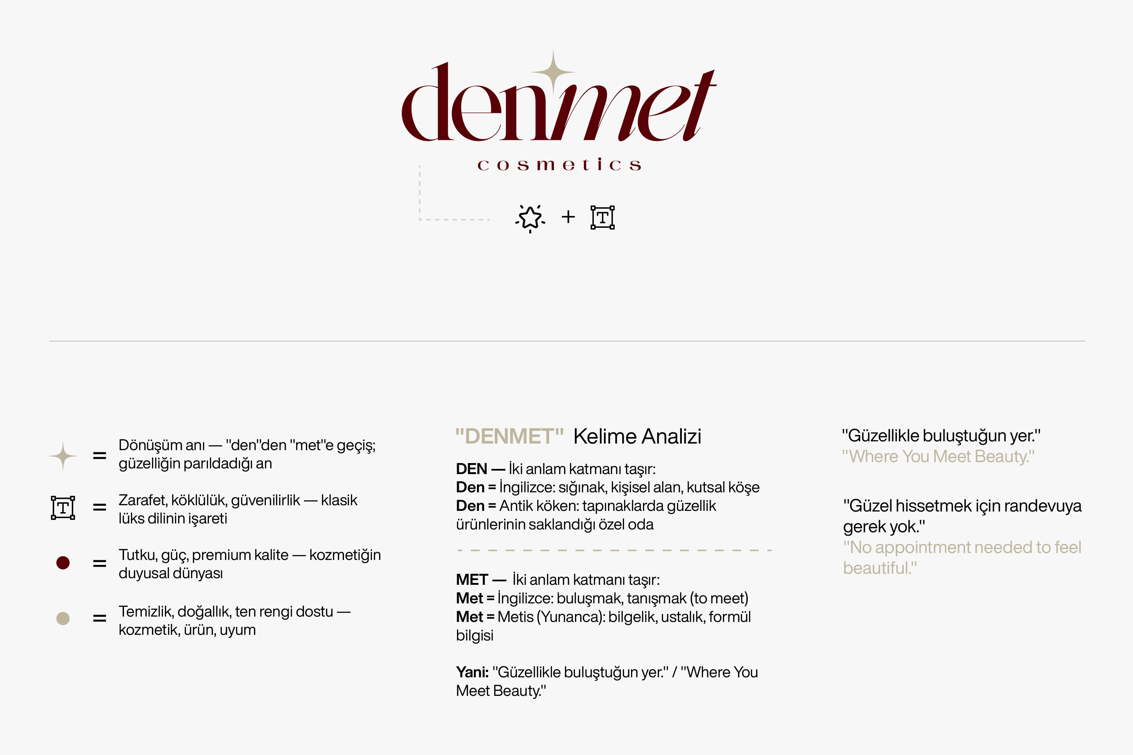 Denmet Kozmetik ana kampanya gorseli